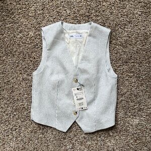 Zara Striped Vest